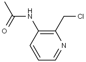 N-(2-(chloromethyl)pyridin-3-yl)acetamide Structure