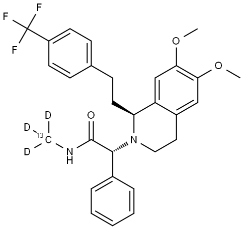 Almorexant-13C-d3 Structure