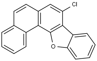 8-chlorophenanthro[4,3-b]benzofuran Structure