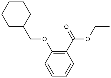 Ethyl 2-(cyclohexylmethoxy)benzoate Structure