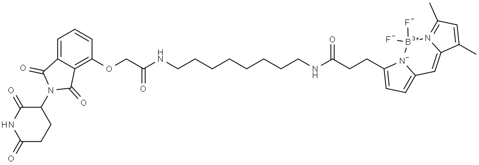 BODIPYFLthalidomide Structure