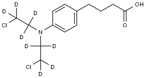 Chlorambucil-d8 Structure