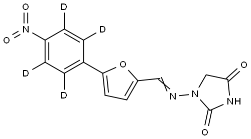 Dantrolene-d4 Structure