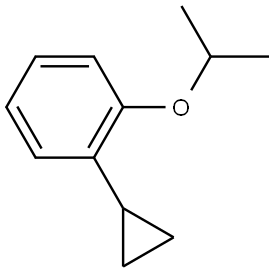 1-Cyclopropyl-2-isopropoxybenzene Structure