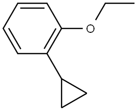 1-Cyclopropyl-2-ethoxybenzene Structure