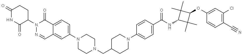 Androgen receptor degrader-3 Structure