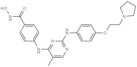 HDAC/JAK/BRD4-IN-1 Structure