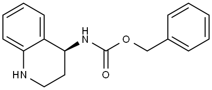 (S)-(1,2,3,4-Tetrahydro-quinolin-4-yl)-carbamic acid benzyl ester Structure