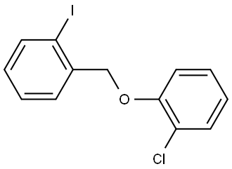 1-chloro-2-((2-iodobenzyl)oxy)benzene Structure