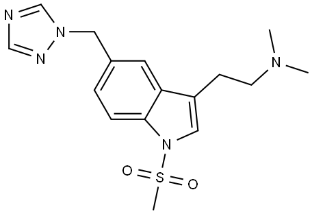 Rizatriptan EP Impurity E Structure