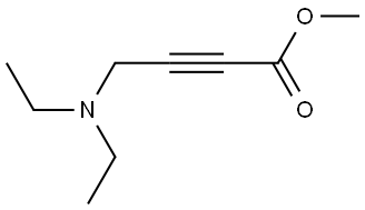 methyl 4-(diethylamino)but-2-ynoate Structure