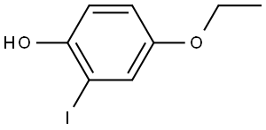 4-ethoxy-2-iodophenol Structure