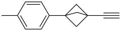 1-Ethynyl-3-(4-methylphenyl)bicyclo[1.1.1]pentane Structure