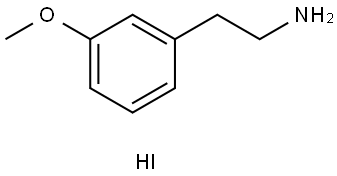 3-Methoxyphenylethylammonium Iodide Structure