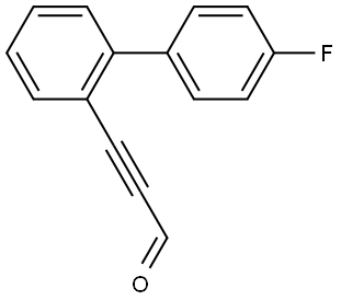 3-(4'-Fluoro[1,1'-biphenyl]-2-yl)-2-propynal Structure