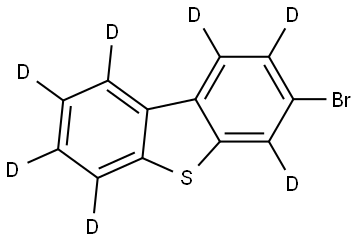 3-bromodibenzo[b,d]thiophene-1,2,4,6,7,8,9-d7 Structure