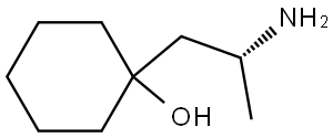 (R)-1-(2-Aminopropyl)cyclohexan-1-ol Structure