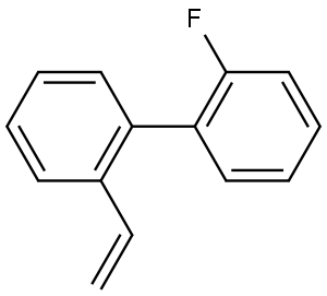 2-Fluoro-2-vinyl-1-1-biphenyl Structure