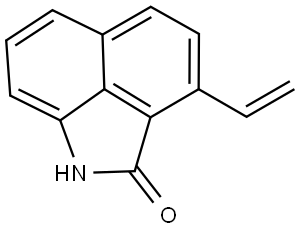 3-Ethenylbenz[cd]indol-2(1H)-one Structure