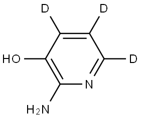 2-aminopyridin-4,5,6-d3-3-ol Structure