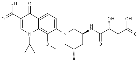 Nemonoxacin Impurity 7 Structure