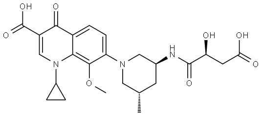 Nemonoxacin Impurity 8 Structure