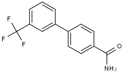 3'-(Trifluoromethyl)[1,1'-biphenyl]-4-carboxamide Structure