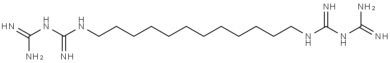 2,4,17,19-Tetraazaeicosanediimidamide, 3,18-diimino- 구조식 이미지