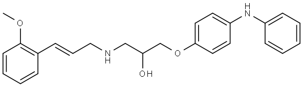 β-AR antagonist 2 Structure