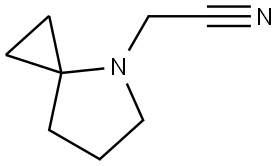 2-(4-azaspiro[2.4]heptan-4-yl)acetonitrile Structure