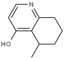 5-Methyl-5,6,7,8-tetrahydroquinolin-4-ol Structure