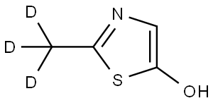 2-(methyl-d3)thiazol-5-ol Structure
