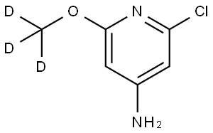 2-chloro-6-(methoxy-d3)pyridin-4-amine Structure