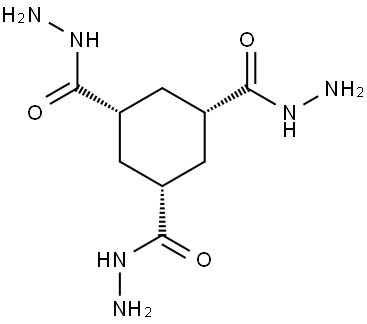 cis,cis-Cyclohexane-1,3,5-tricarbohydrazide Structure