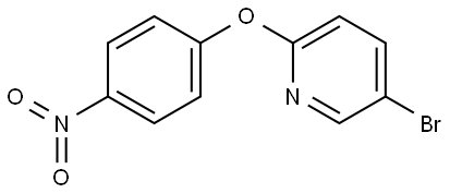 5-bromo-2-(4-nitrophenoxy)pyridine Structure