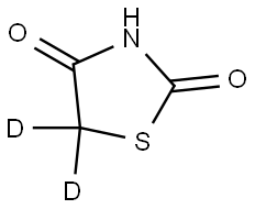 thiazolidine-2,4-dione-5,5-d2 Structure
