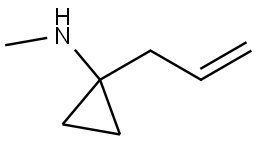 1-allyl-N-methylcyclopropan-1-amine Structure