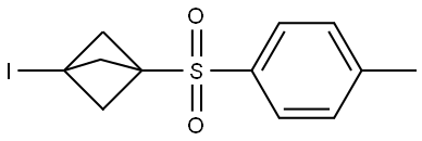 1-Iodo-3-[(4-methylphenyl)sulfonyl]bicyclo[1.1.1]pentane Structure