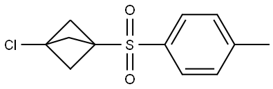 1-Chloro-3-[(4-methylphenyl)sulfonyl]bicyclo[1.1.1]pentane Structure