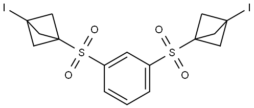 C16H16I2O4S2 Structure