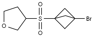 Furan, 3-[(3-bromobicyclo[1.1.1]pent-1-yl)sulfonyl]tetrahydro- Structure