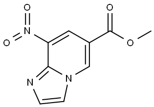 methyl 8-nitroimidazo[1,2-a]pyridine-6-carboxylate Structure