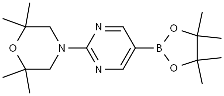 2,2,6,6-Tetramethyl-4-[5-(4,4,5,5-tetramethyl-1,3,2-dioxaborolan-2-yl)-2-pyri... Structure