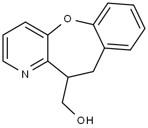 (10,11-dihydrobenzo[6,7]oxepino[3,2-b]pyridin-11-yl)methanol Structure