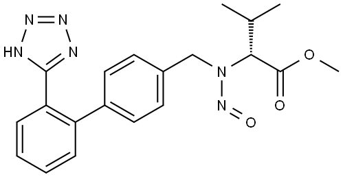 Valsartan Impurity 61 Structure