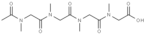 Ac-Sar-Sar-Sar-Sar Structure