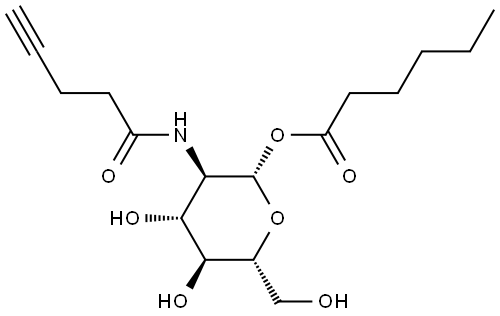 1-Hex-GlcNAlk Structure