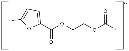 Polyethylene 2,5-furandicarboxylate Structure