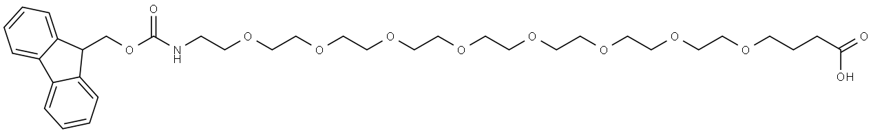 FmocNH-PEG8-(CH2)3COOH Structure