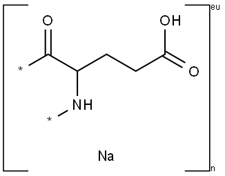 SODIUM POLYGLUTAMATE Structure